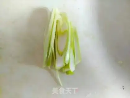 Make Scrap and ham cucumber step 3