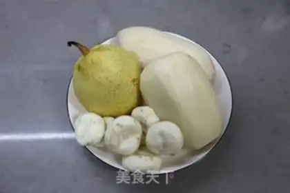 Make Pear horse hoof gravy step 0