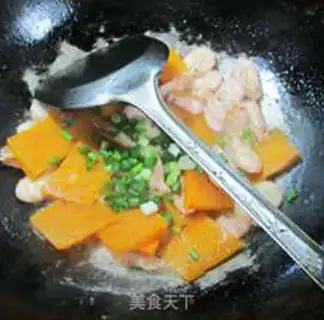 Make Pumpkin fried shrimp step 11