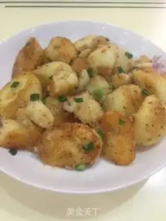 Make Pepper salt potatoes step 7