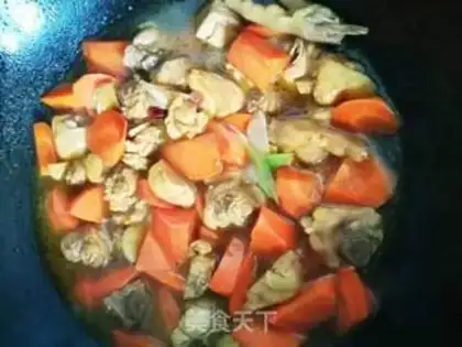 Make Three chicken carrots step 6