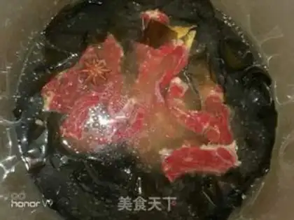 Make Beef Belt soup step 5
