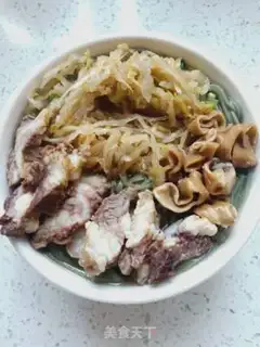 Make Sour beef noodles step 10