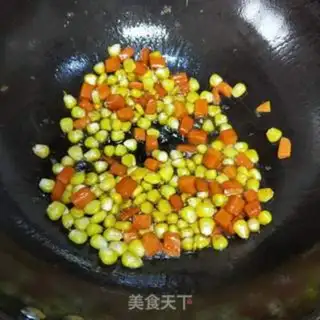 Make Corn grains of cashew nuts step 2