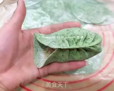 Make Spinach willow buns step 8