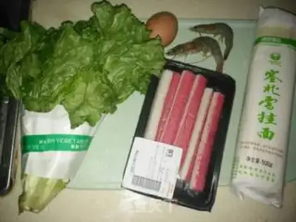 Make Seafood step 0