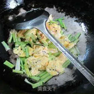 Make Creamed sesame eggs step 8