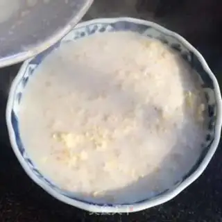 Make Milk oatmeal bowl step 4