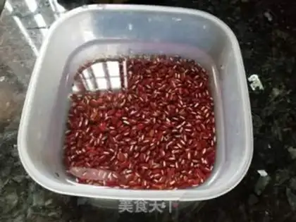 Make Red bean soup step 1