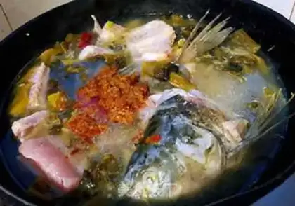 Make Sour fish soup step 12