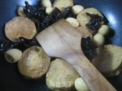 Make Black-mucked quail egg tortoise chicken step 9