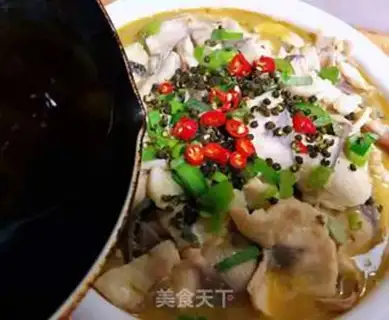 Make Sour fish soup step 18