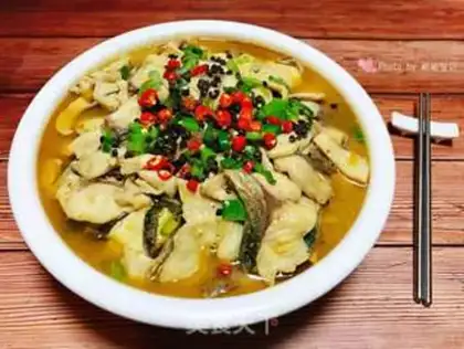Make Sour fish soup step 19