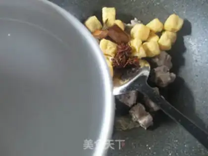 Make Little tofu burn ribs step 3