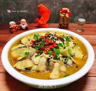 Make Sour fish soup step 20