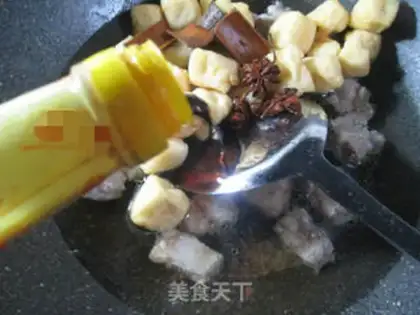 Make Little tofu burn ribs step 5