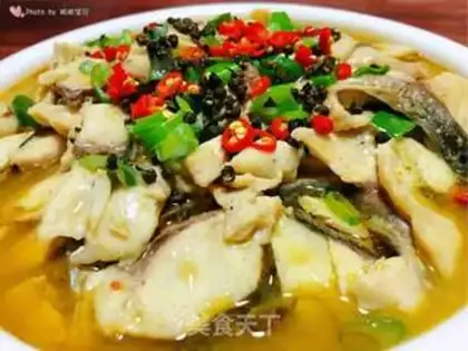 Make Sour fish soup step 23