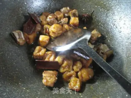 Make Little tofu burn ribs step 10