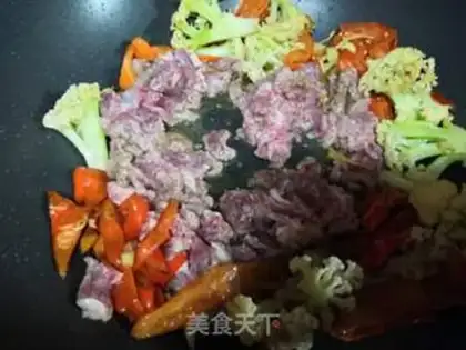 Make Beef veal veggie step 3