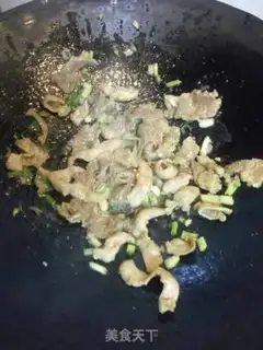 Make Corn fried meat step 3