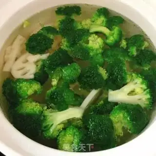Make Clear the veggies step 1