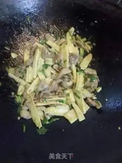 Make Corn fried meat step 5