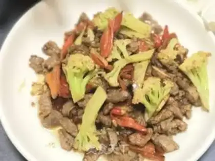 Make Beef veal veggie step 7