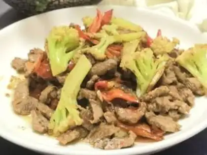 Make Beef veal veggie step 8