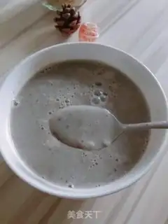 Make Black bean milk step 5