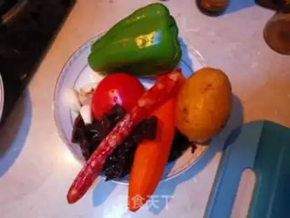 Make Sausage with potatoes step 0