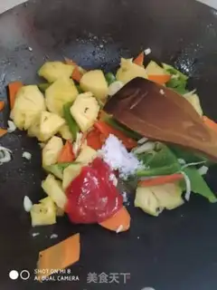 Make Pineapple greasy meat step 8
