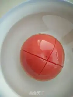 Make Tomatoes, mushroom and egg soup step 1