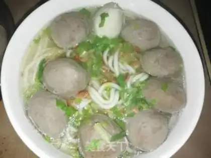 Make Meatball noodles step 4