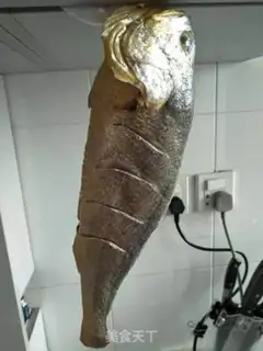 Make Home burning fish step 1