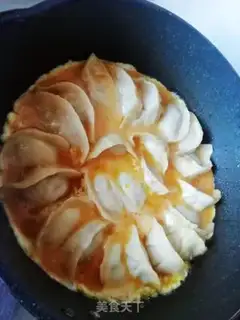 Make Egg dumplings step 4