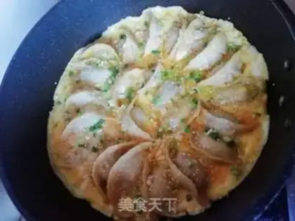 Make Egg dumplings step 5