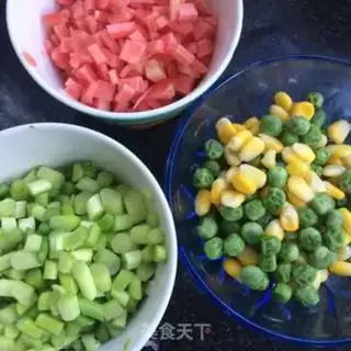 Make Shrimp fried rice step 1
