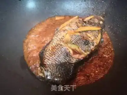 Make A red-burned tilapia step 2
