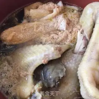 Make The chicken soup step 9