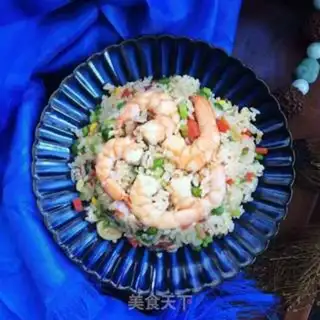 Make Shrimp fried rice step 8