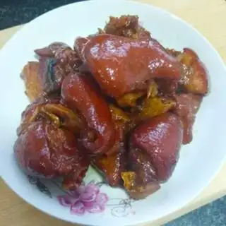 Make Red burning pig hoof step 10