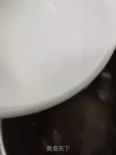 Make lily dry rice slurry step 3