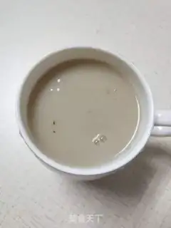Make lily dry rice slurry step 5