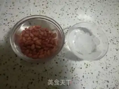 Make walnut peanuts step 1