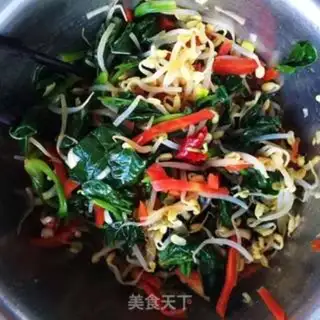 Make Taste bean sprouts step 5