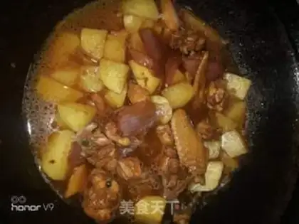 Make Chicken onions and potatoes step 7