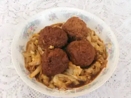 Make Porkball cabbage step 10