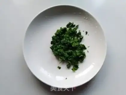 Make Celery-leafed eggs step 2