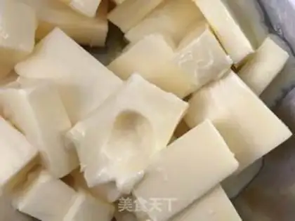 Make Sakura coffee cookies step 1