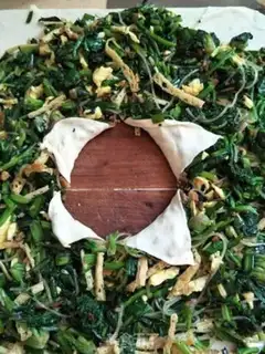 Make Spinach rolls step 5